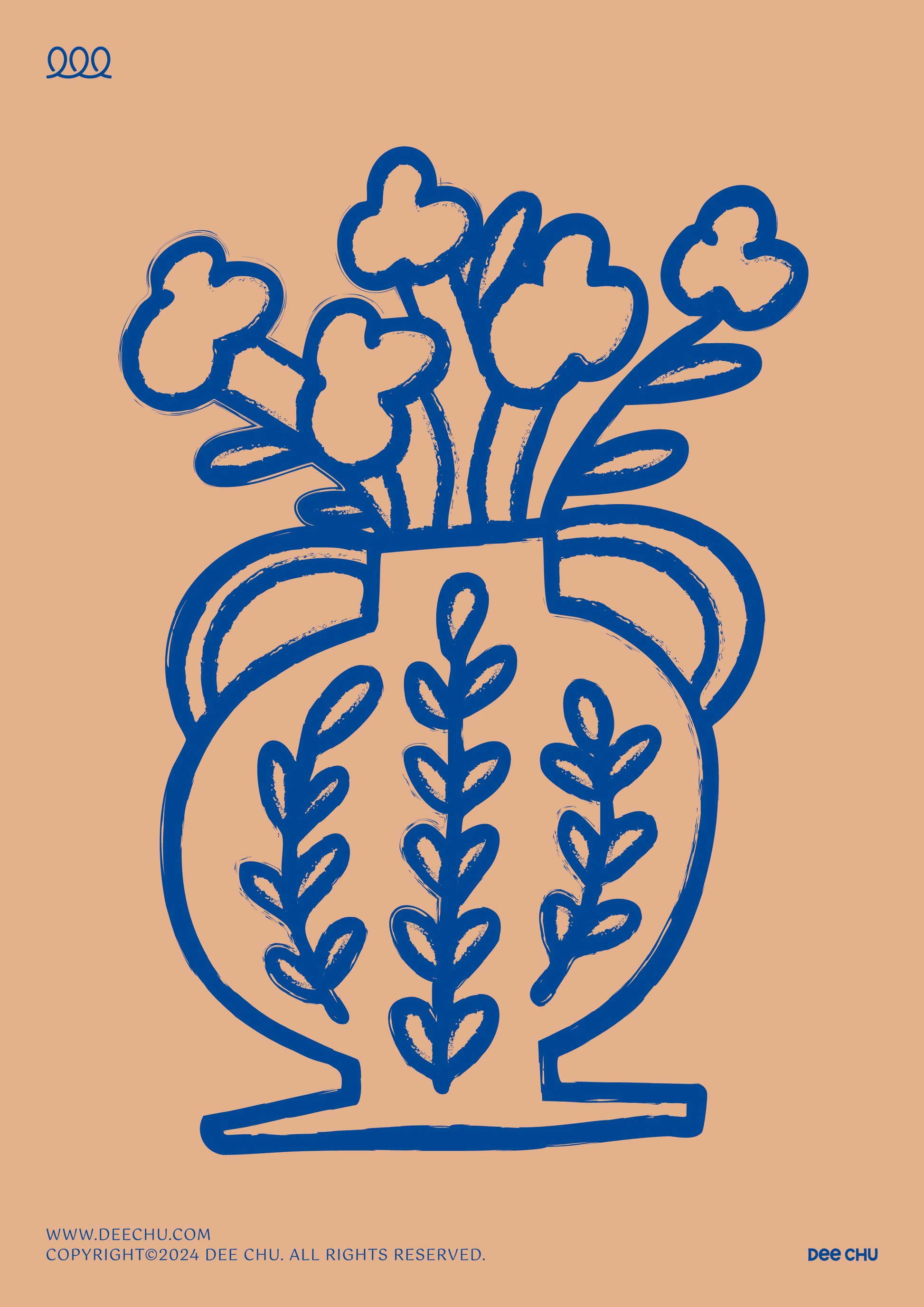 海報 | 暫放的花