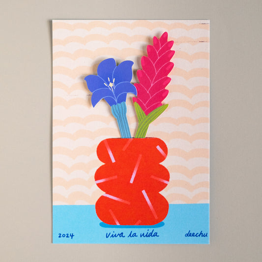 Flower arrangement postcard | Special day