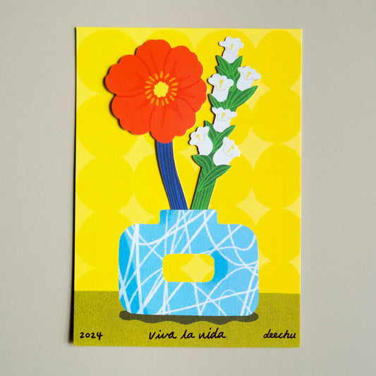 Flower Arrangement Postcard｜Celebration
