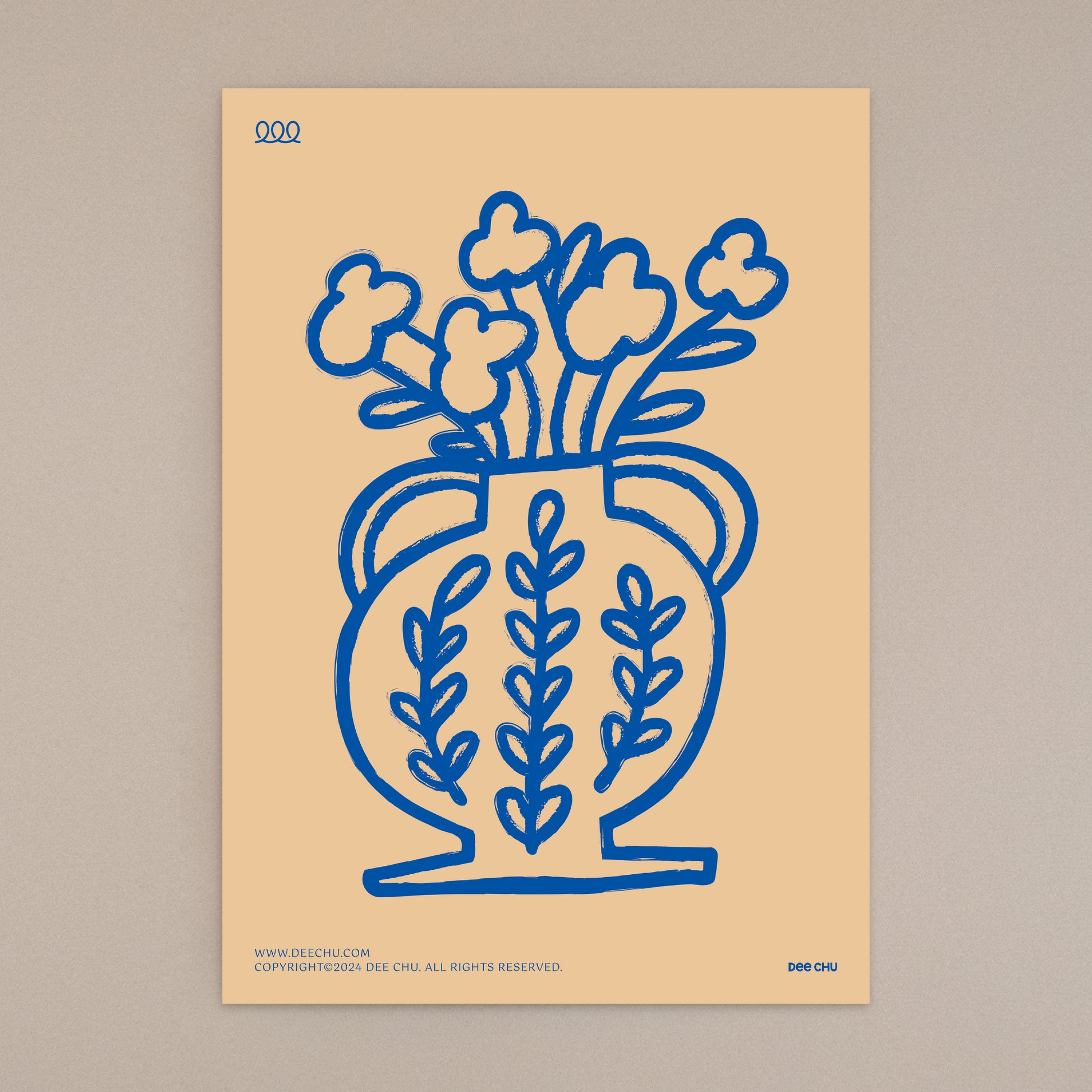 海報 | 暫放的花